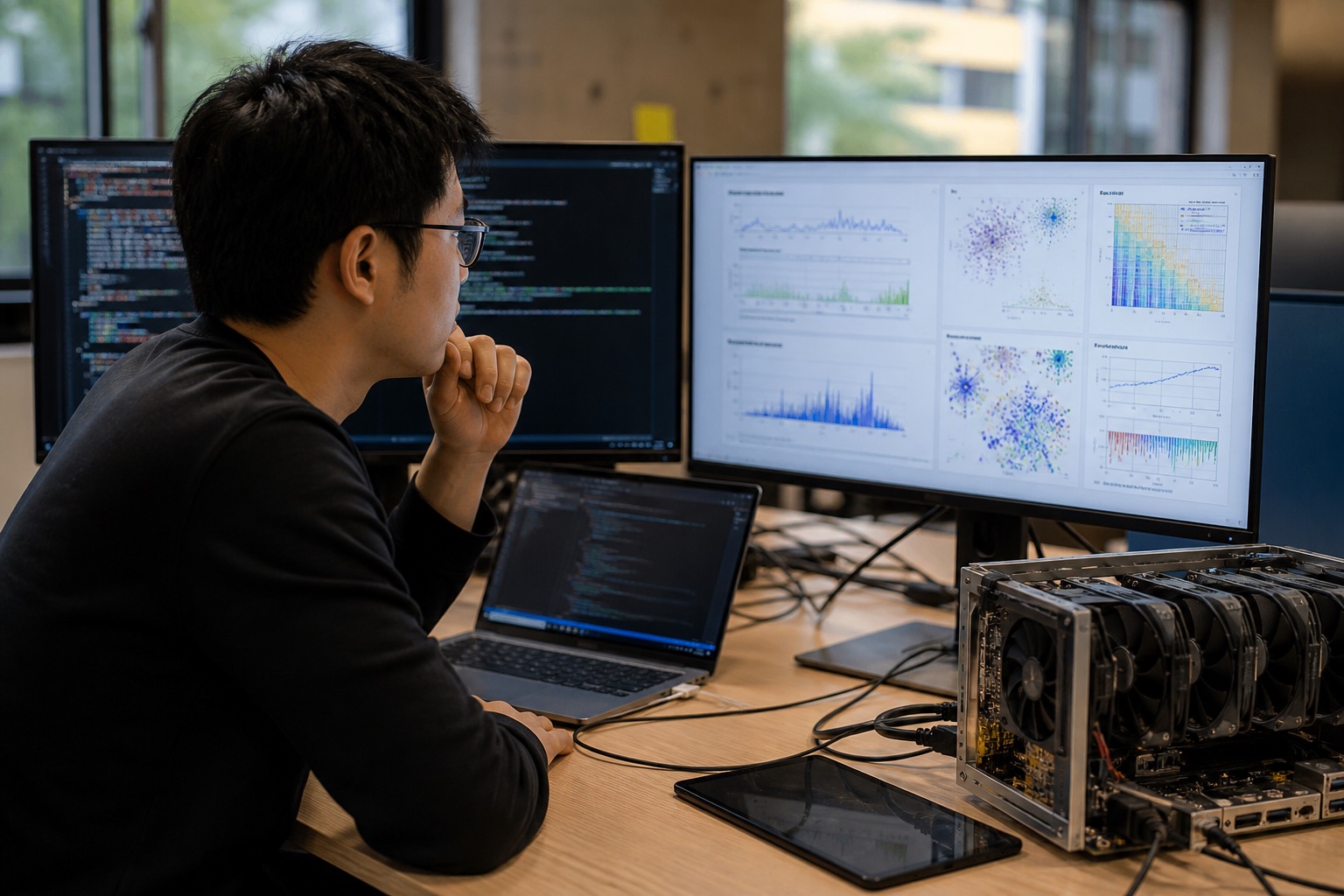Embedding Model Selection for a Production Search System