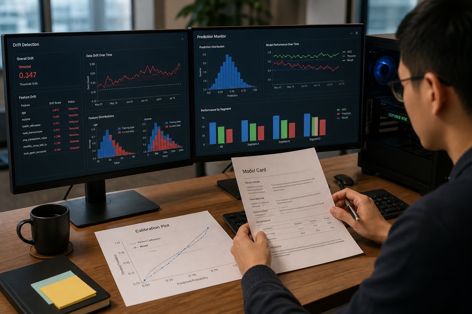 ML Drift Monitoring in Production: What We Measure and Why