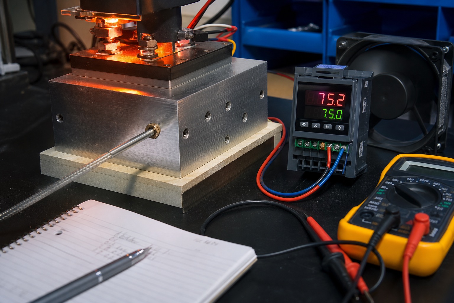 PID Controller Tuning on a Thermal System: Manual vs Ziegler-Nichols vs Autotuner