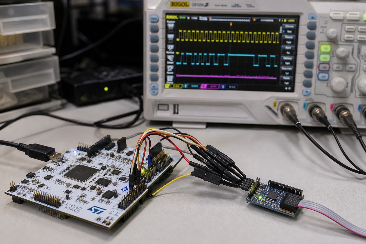 STM32H7: DMA Double-Buffering Mistake That Looked Like SPI Drift